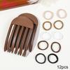 High Cranial Top Accessories Wind Plastic Comb Hair Roots Natural Fluffy Lazy People No Trace Hair Clip Hair Styling Accessories