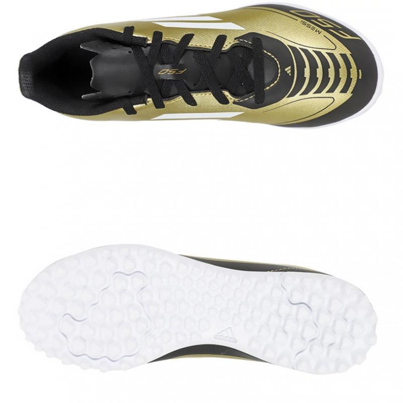 Adidas Chaussures de Football Junior Chaussures de Futsal F50 Club Tf Mesh
