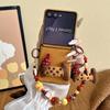 Autumn and Winter Plush Dachshund Suitable for Samsung ZFlip7 Mobile Phone Case Folding Screen Zflip6/5 Lanyard 4 Protective Case