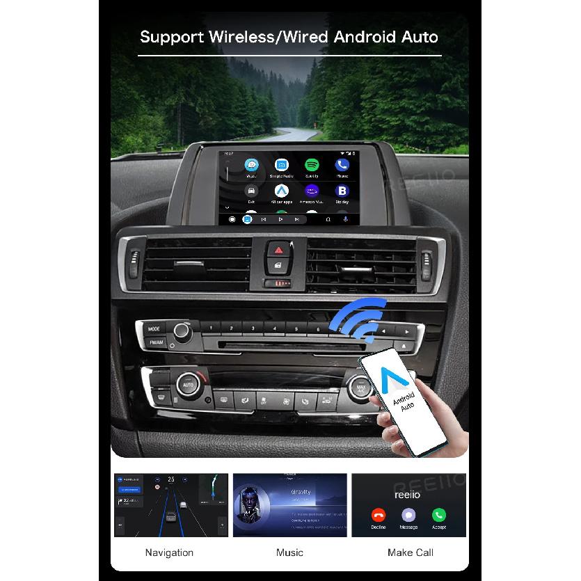 CarPlay Wireless Android Auto For BMW 1 Series F20 F21 2 SeriesF22 F23 F45 CIC/ NBT System Module Navigation Airplay