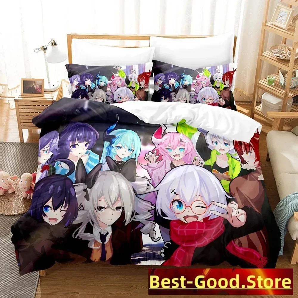 Honkai Impact 3 Bettwäscheset Einzelbett Twin Full Queen King Size Spiel Anime Bettset Aldult Kind Schlafzimmer Bettbezugsets 3D Druck 013