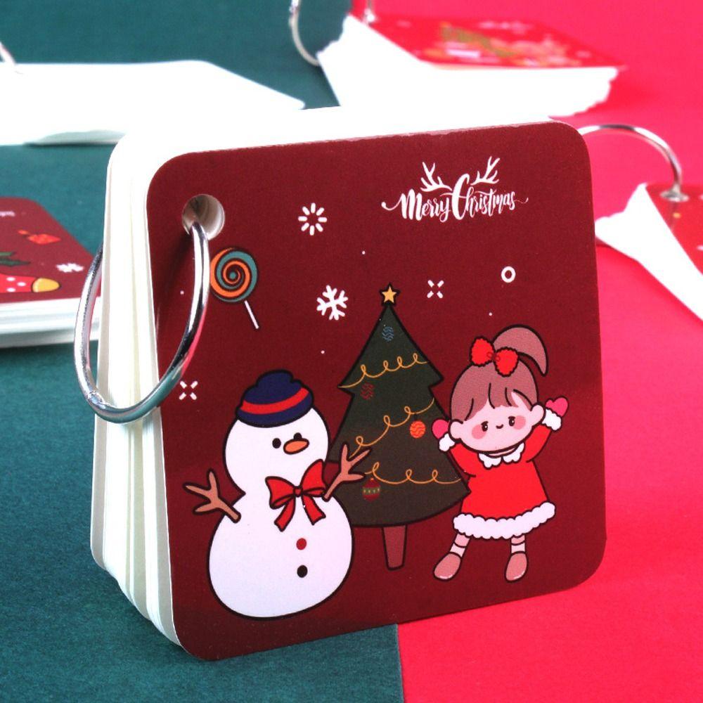 

Notebooks Children Planner Word Book Blank Memo Pad Christmas Gift Spiral Notebooks Pocket Notepad