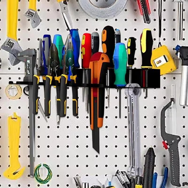 A96I-Screw Driver Holders Organizers Metal Wrench Holders Organizers Screwdriver Rack Plier Organizer Practical Tool Storage