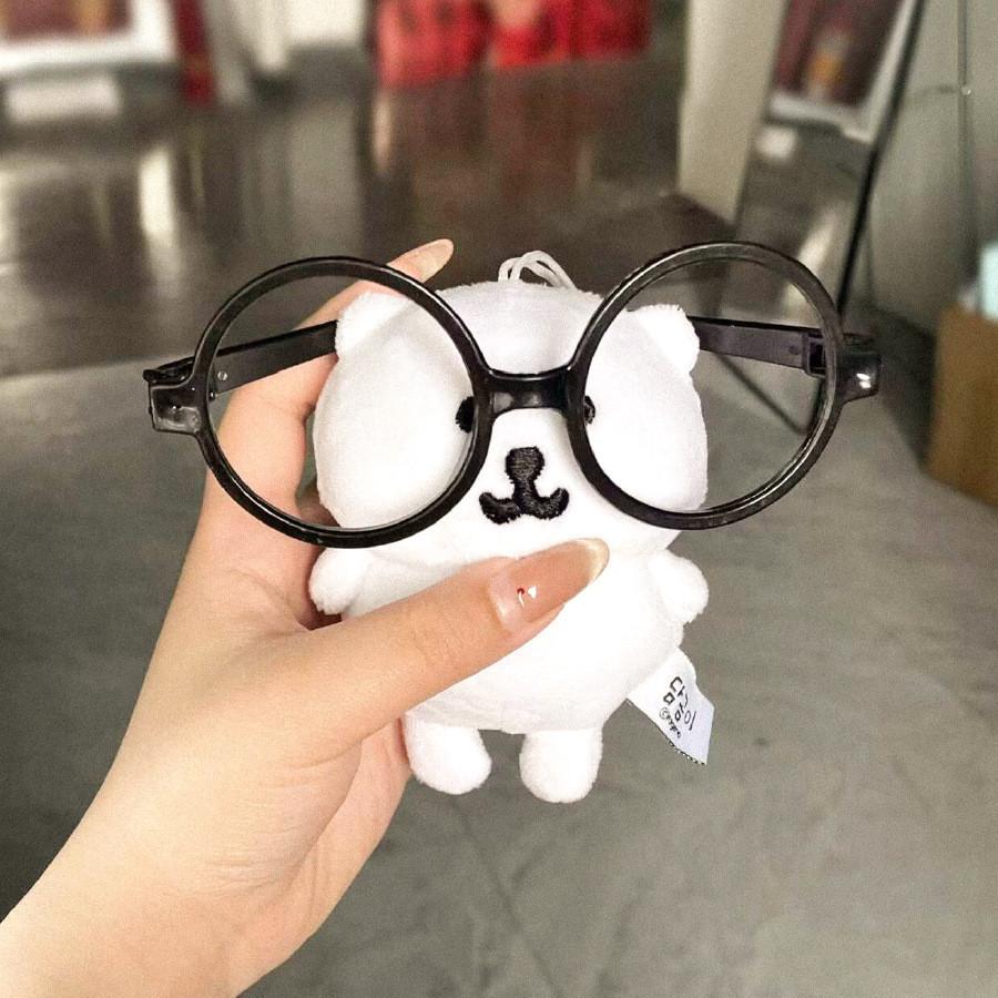 Teddy Bear White Plush Stuffed Toy Animal Doll Backbag Decoration Kids Gifts