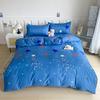 3Pcs Love Heart Duvet Cover Set Romance Queen King Size Bedding Set Zipper Quilt Cover and 2 Pillowcase Soft Skin-friendly