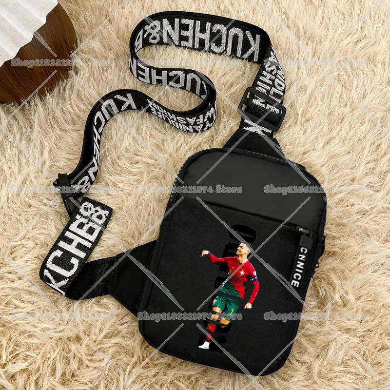 Süße Cartoon-Fußballstar-Kinder-Umhängetasche Multifunktionales Outdoor-Brusttasche Für Jungen Mädchen Reise-Geschenk