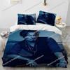Movie Poster Cool Johnny Depp Bedding Set Single/Full/Queen Size 3D Print Duvet Cover Bedroom Decor Soft Set Home Textileextile