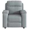 VidaXL Recliner Light Grey Fabric, Armchair, TV Recliner, Stroller, Recliner for People 4015680