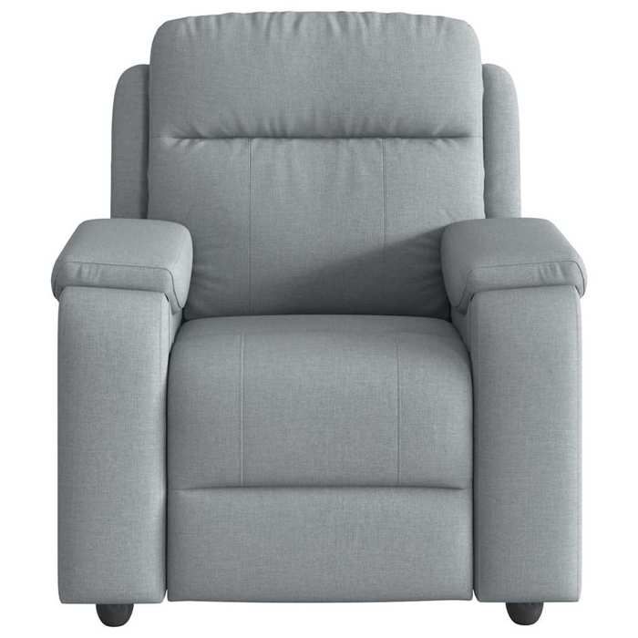 VidaXL Recliner Light Grey Fabric, Armchair, TV Recliner, Stroller, Recliner for People 4015680