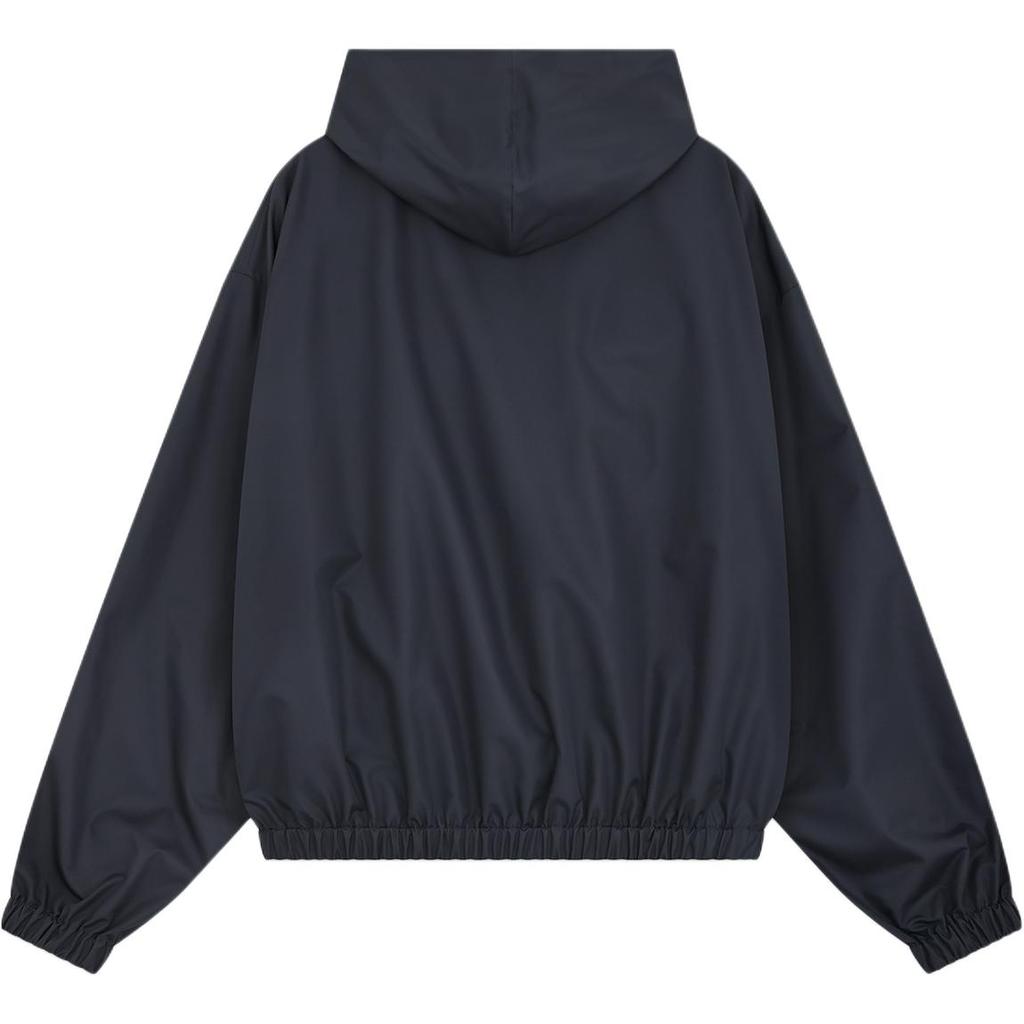 WE11DONE Embroidered Logo Long Sleeve Zip Jacket With Elastic Cuffs And Hem Unisex Jackets WD-JP2-25-066-U-CH