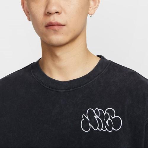 Nike Fashionable Comfortable Trendy Short-Sleeve T-Shirt for Men Black