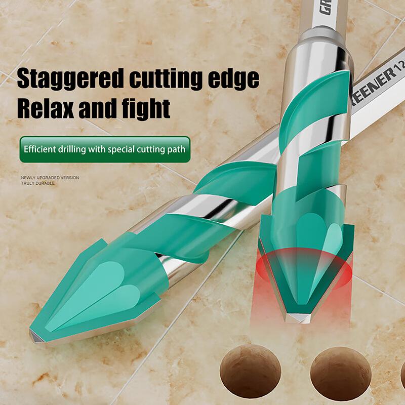 Blade Sawtooth Eccentric Drill Bit Tile Concrete Drilling Special Electric Drill Head Ultra-High Hardness Machine Drill Bit