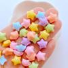 30Pcs New Cute Mini Star, Heart-Shaped Square Flower Flat Back Resin Cabochons DIY Jewelry Craft Decoration Accessorie