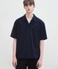 DRAW FIT Re-Edition Breeze Open Collar Shirt [D.Navy]