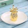 Mini Ceramic Animals Figurines Miniature Rabbit Cat Llama Pineapple Statue for Tabletop Mantel Desk Shelf Decor