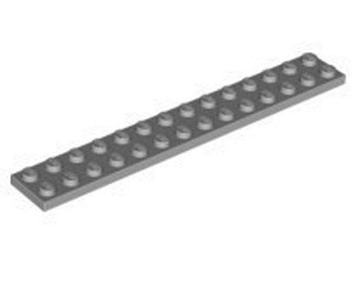 Compatible 2x14 Base Plate 91988 for Building Blocks