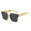 High-quality Large Frame Square Sunglasses Women Men Exquisite Brand Sun Glasses Leisure Travel Lady Man Glasses UV400