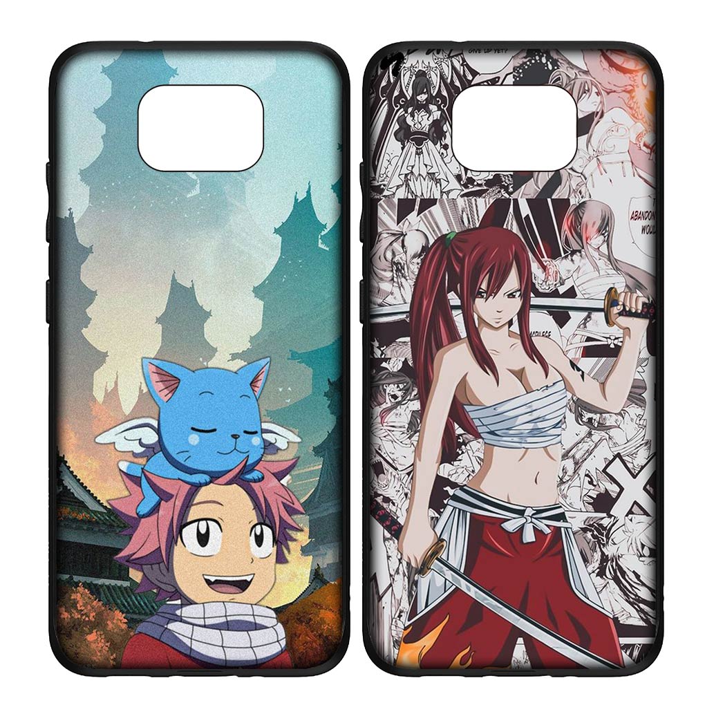 Fairy Tail Etherious Natsu Dragneel Coque Phone Cover for Xiaomi Redmi Note 9 8 11 Pro 4G 5G 9S 11S 9A 9C NFC 9T 8A Soft Case