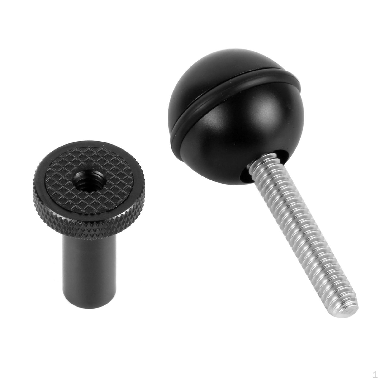 

Adapter for Fill Light Bracket Removable Photography Parts Adjustable Screw Fixed Mount M5 Adapter Black
