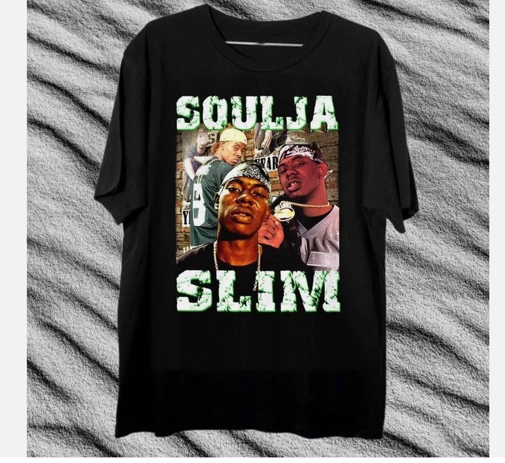 

Rare Soulja Slim Hip Hop Rap Gift For Fan T shirt 2XL