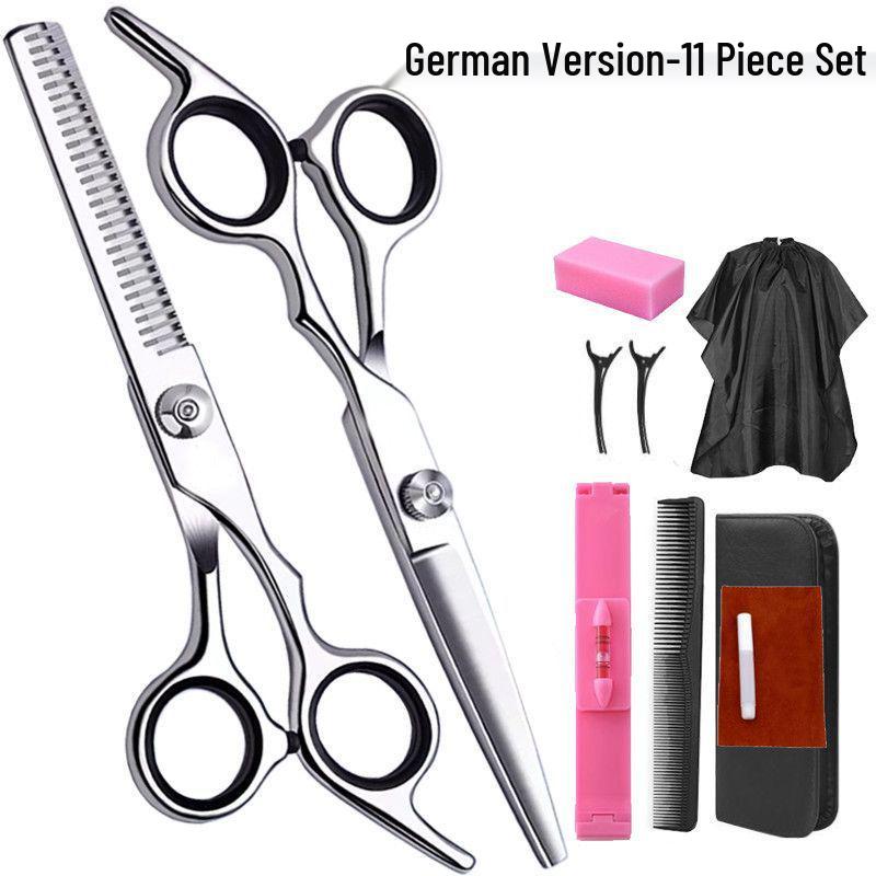 Professional Hairdressing Scissors Set: Thinning Shears, Flat Shears, Texturizing Shears for Kids and Adults
