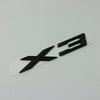 3D ABS Logo X3 Emblem Letters Badge Car Rear Trunk Sticker For BMW X3 F25 E83 G01 G45 Xdrive 20d 30d 20i 28i 30i 35i Accessories BX9