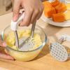 1pc Manual Potato Masher Durable Potato Ricer Kitchen Vegetable Masher With Non-Slip Handle Fruit Juicer Kitchen Gadgets