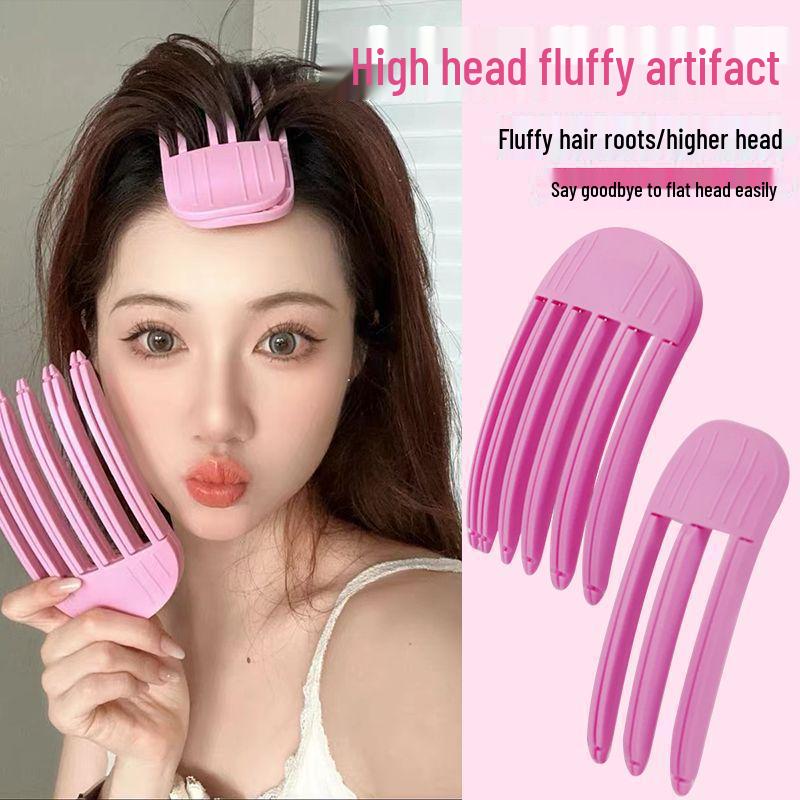 

2024 Korean Style Fluffy Hair Comb for High Skull Top and Bangs