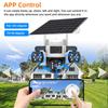 V380 Pro WiFi Solar Kamera Außen Dreifachlinse PIR Personenerkennung Nachtsicht PTZ Kabellose IP-Kameras CCTV Sicherheitschutz