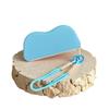 Portable Eyewear Case Anti-Drop Sunglasses Bag Silicone Glasses Case Compact Multifunctional Storage Bag For Travel Accessory