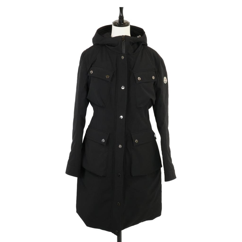 MONCLER COLORADO HOODIE DOWN coat 1 blackUsed