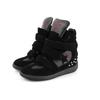 Zapatillas Casuales Otoño Invierno Punta Redonda Empalmadas Altura Interior Elevada Planas Botas de Caña Media