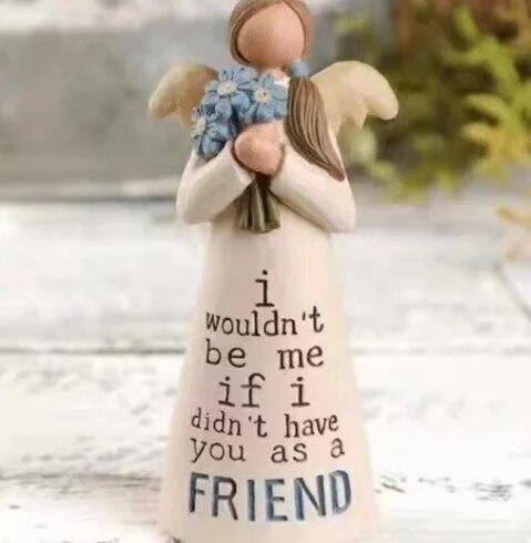 

Angel Sisters Friendship Sculpture Leg-holding Angels Three Girls Friendship Object Outdoor Garden Statue Decoration