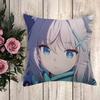 Anime Pillow Blue Archive Fall Decor Cushion Cover x Pilow Cases Car Decoration Throw Pillows Decorative Pillowcases