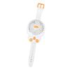 Fan Watch with Comfortable Strap USB Rechargeable Cute   Shape Wrist Watch Fan for Kids Indoor Outdoor Use