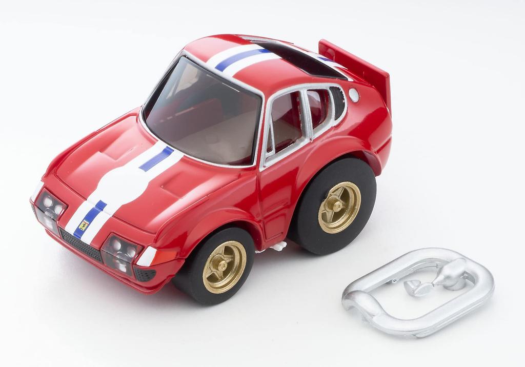 TOMYTEC ChoroQ Zero Ferrari 365 GTB4 Competizione Red Finished Product Z-83a