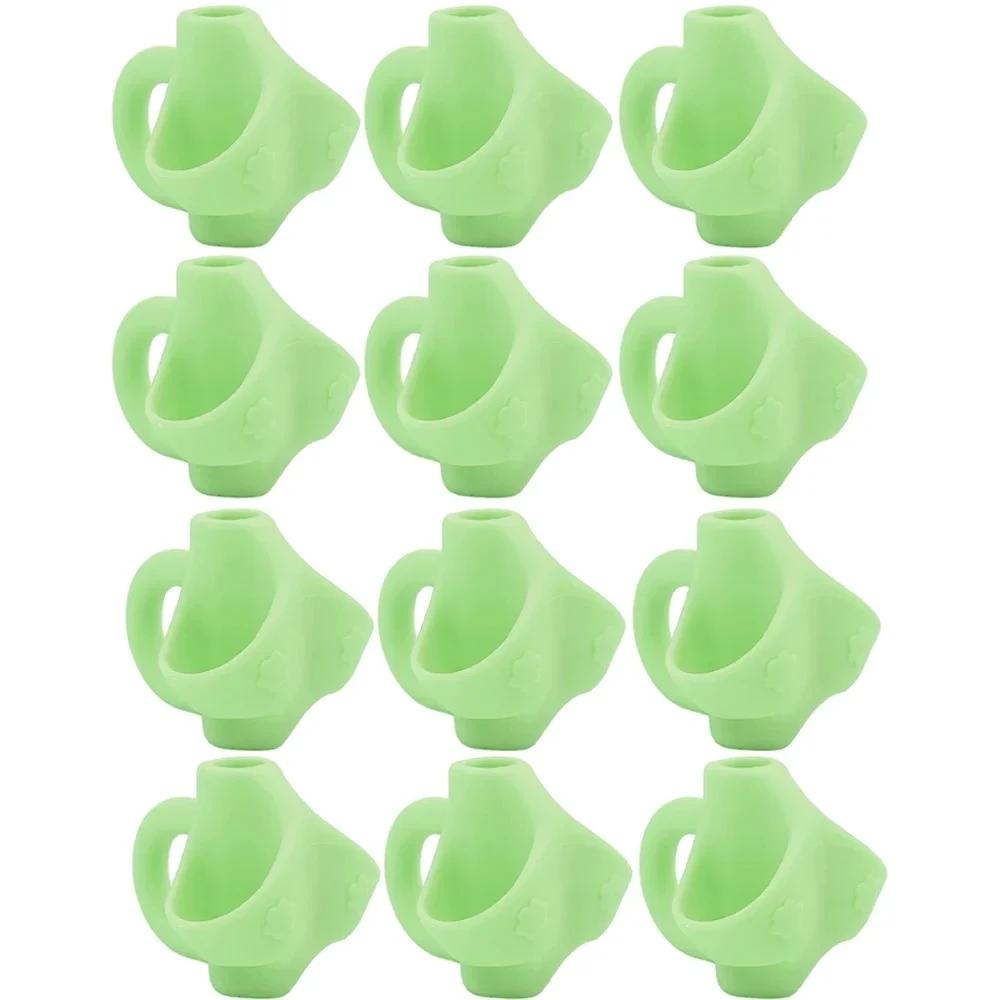 

12/6/1pcs Pencil Silicone Grips Writing Aid Trainer Posture Correction Finger Grip For Kids Children Students School Supplies