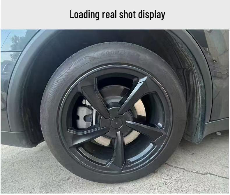 Fits Tesla Model Y Facelift 19" Wheel Cover Hub Cap Modification Parts