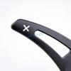 For Cadillac XTS 2013-2019 Interior Steering Wheel Paddle Shifter Extension Gear Shift Extend Accessories Black