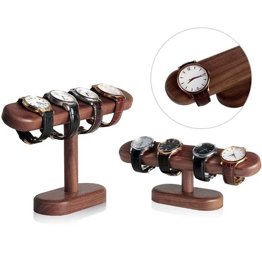 Wooden Watch Bracket Home Decoration Watch Storage Rack Luxury Watch Display Holder Counter Shows