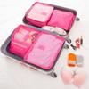 6 In 1 Travel Organizer Laundry Pouch Travel Luggage Bag Clothes Organizer Set