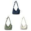 Nylon Tote Bag With Zipper Closure And Internal Pockets For Daily Use