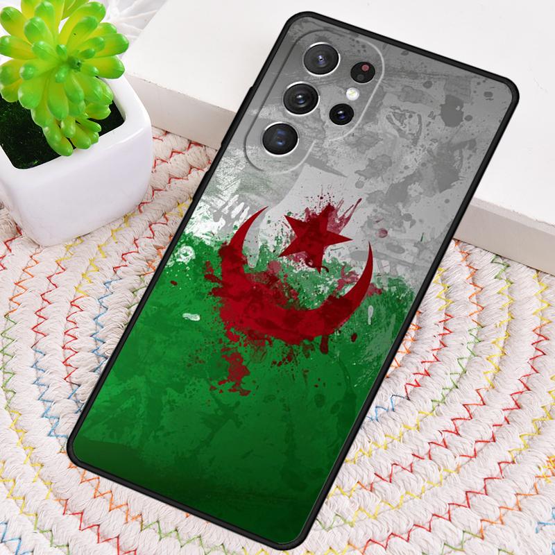 Flag of Algeria Phone Case for Samsung Galaxy note 10 pro S26 Ultra S23 S24 FE S25 S21 S22 PLUS shockproof Cove