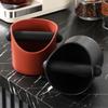 1PC Espresso Knock Box Container with Anti-Slip Base Coffee Bar Counter Pouring and Storing Coffee Utensils Barista Accessories
