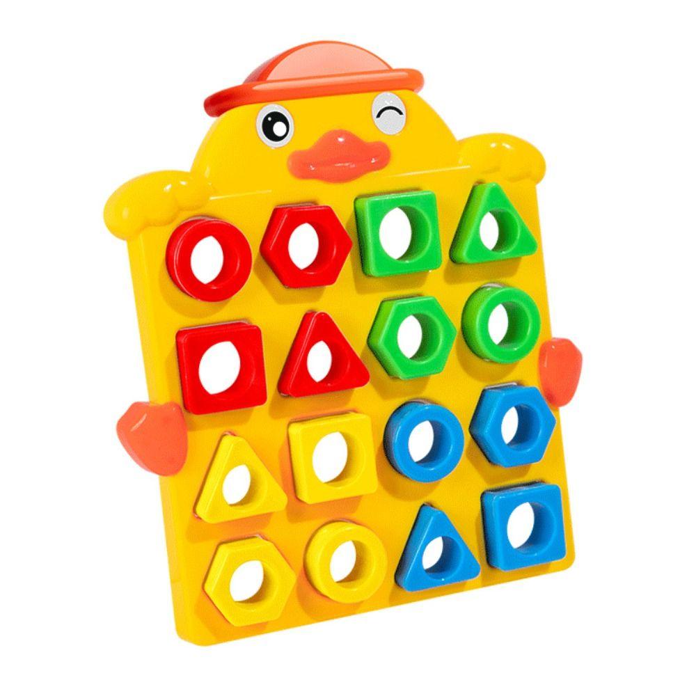 Pattern Cognitive Shape Matching Board Game Montessori Color Recognition Toys  Birthday Gifts
