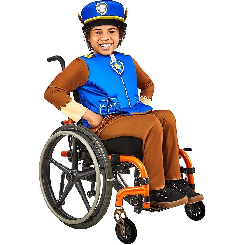 Rubies Child s Paw Patrol Chase Adaptive Costume, As Shown, 4T 4T
