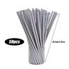 200/50PCS Drinking Water Straws Laser Disposable Straws For Birthday Party Wedding Drinks Fruit Juice Cocktail Coffe Suppliesr