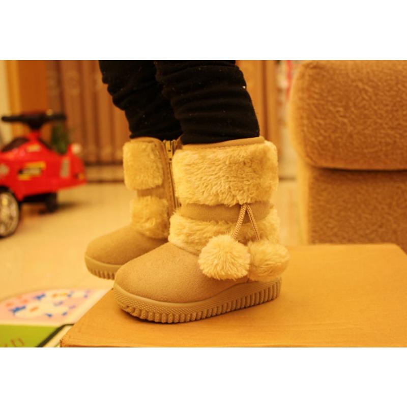 Детские зимние сапоги утолщенные и бархатные — фото 11