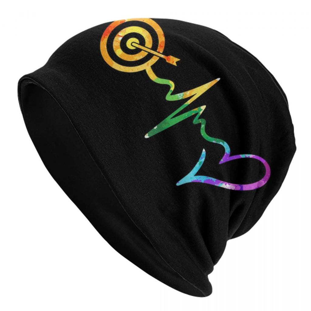 Individuelle Bogenschießen Bogenschützen Liebhaber Beanie Mütze Unisex Wintermütze Damen Strickmützen Outdoor Ski Jagd Sport Mützen Beanies Hüte