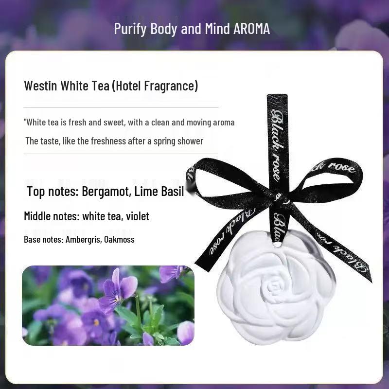 Camellia Aromatherapy Wardrobe & Car Scented Pendant with Free Shipping